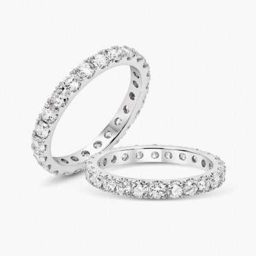 Diamond band ring
